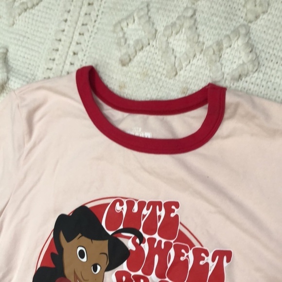 The Proud Family Penny Proud Raglan Cropped Boxy Short Sleeve Tee T-Shirt XL - Picture 4 of 8